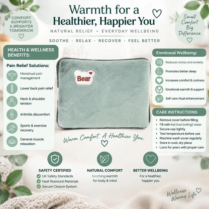 🎄Christmas Sale! LAST DAY ONLY! ⏰Rechargeable hot water bottles, heat packs, explosion-proof heat pads