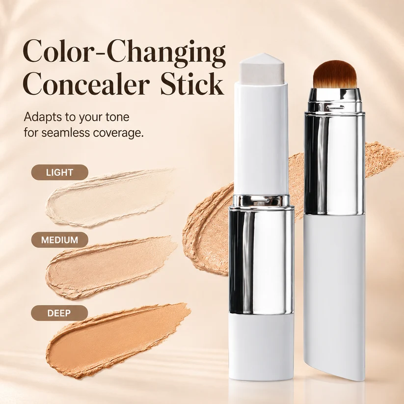 🔥LAST DAY: BUY 1 GET 1 FREE🌸Color-Changing Cover Cream Stick Adaptive Coverage for a Perfect Match