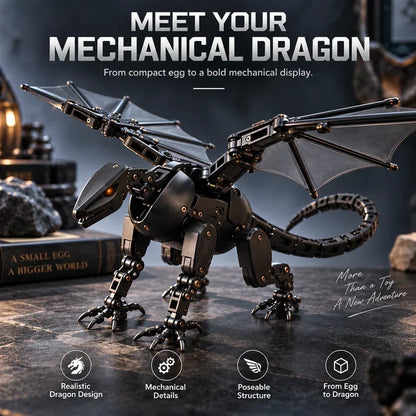 🥚🐉 DragonMorph – Egg to Dragon Transforming Mechanical Toy